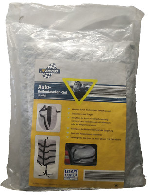 Alltrade Auto Reifentaschen Set 4-teilig 18 Zoll 65x26cm Reifen Aufbewahrung