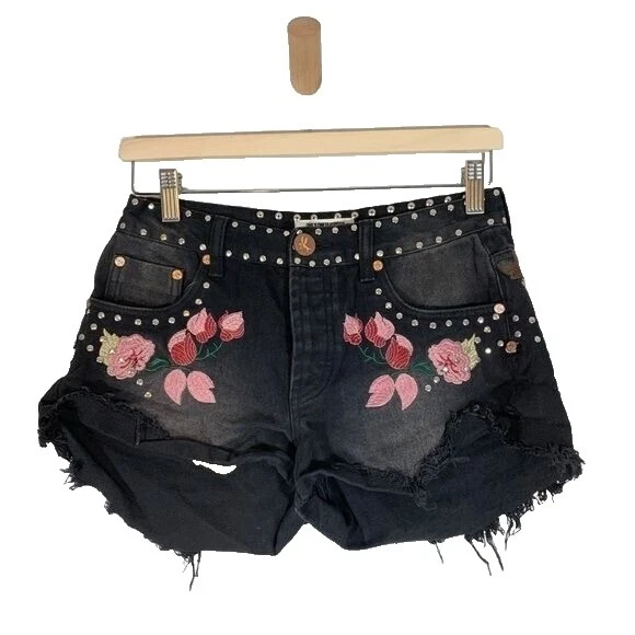 Pantalones cortos florales para mujer One Teaspoon