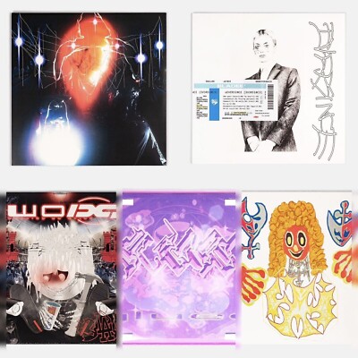 Bladee Vinyl FULL SET of 5 Eversince, Exeter, Gluee, Red Light, Working on Dying