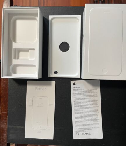 iPhone 6 64GB BOX ONLY, OEM Apple Space Gray BOX ONLY NO Accessories Model A1549 - Picture 1 of 7