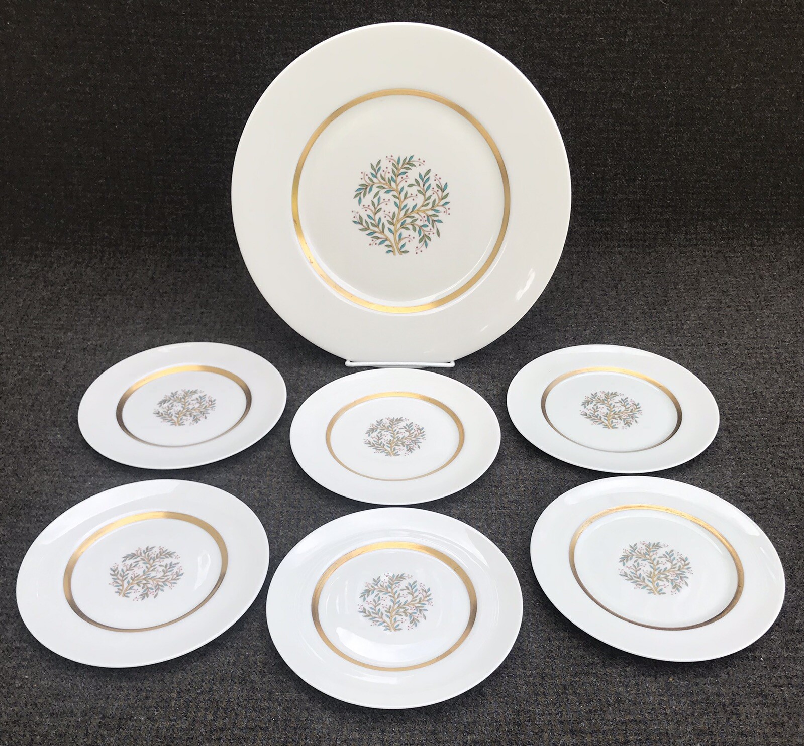 Franciscan FREMONT 1 Dinner Plate + 6 Salad Dessert. Cake Set or Replacements