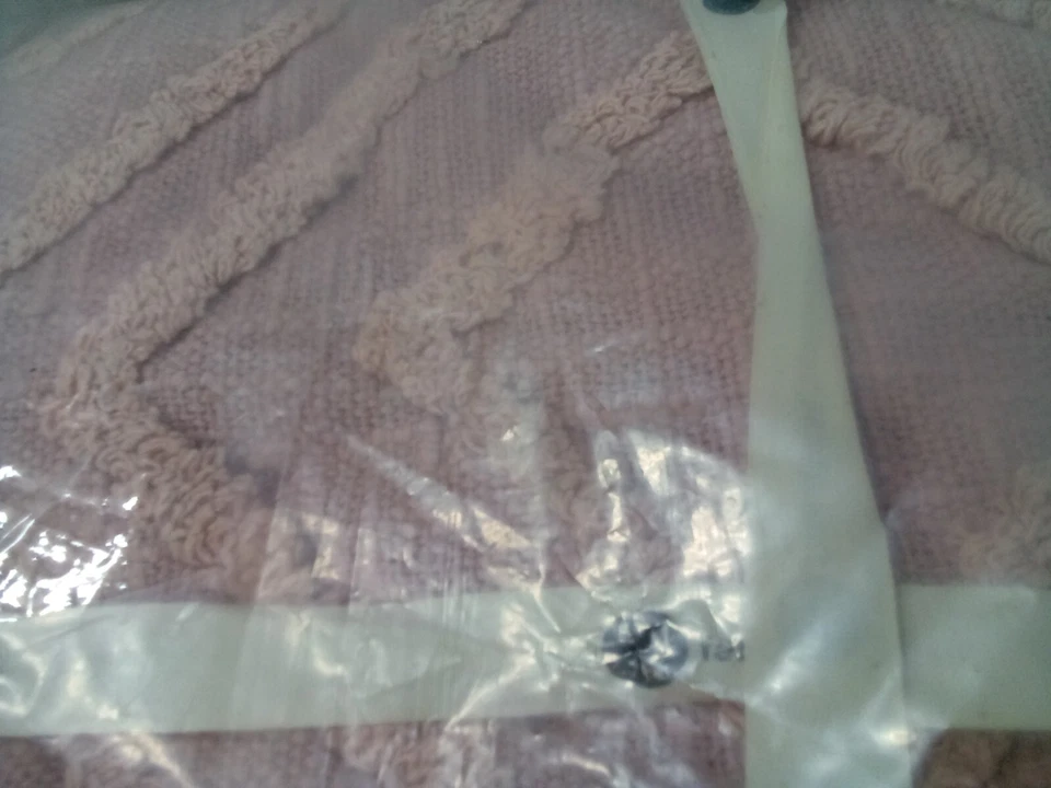 Manta de algodón Fab Habitat Vauxhall Blush, 50"x70" Foto 4 de 4