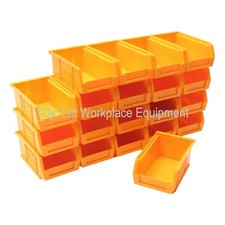 NEW Quality British Made Plastic Parts Storage Bins 20 x Size 2 - Colour Choice