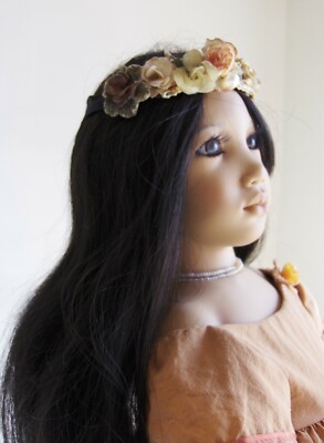 KÜNSTLERPUPPE ANNETTE HIMSTEDT Puppe Morgana 60 cm. Top Zustand EUR 133