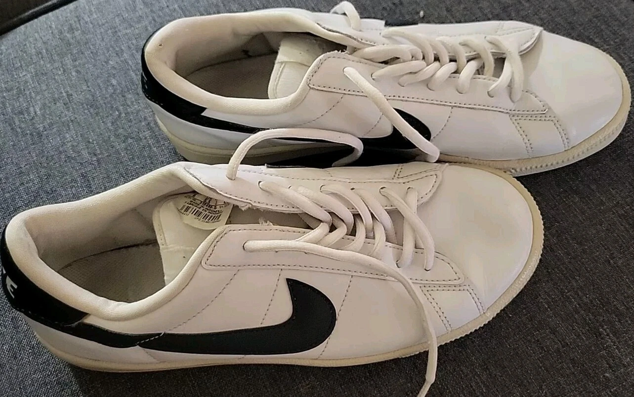 Baskets décontractées Nike Match Supreme LTR basses pour femme taille 8 blanches 312498 130