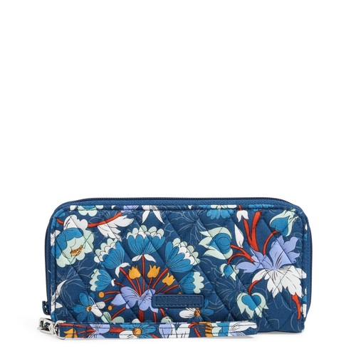 Vera Bradley RFID Accordion Wristlet Wallet, Floral Bursts NWT