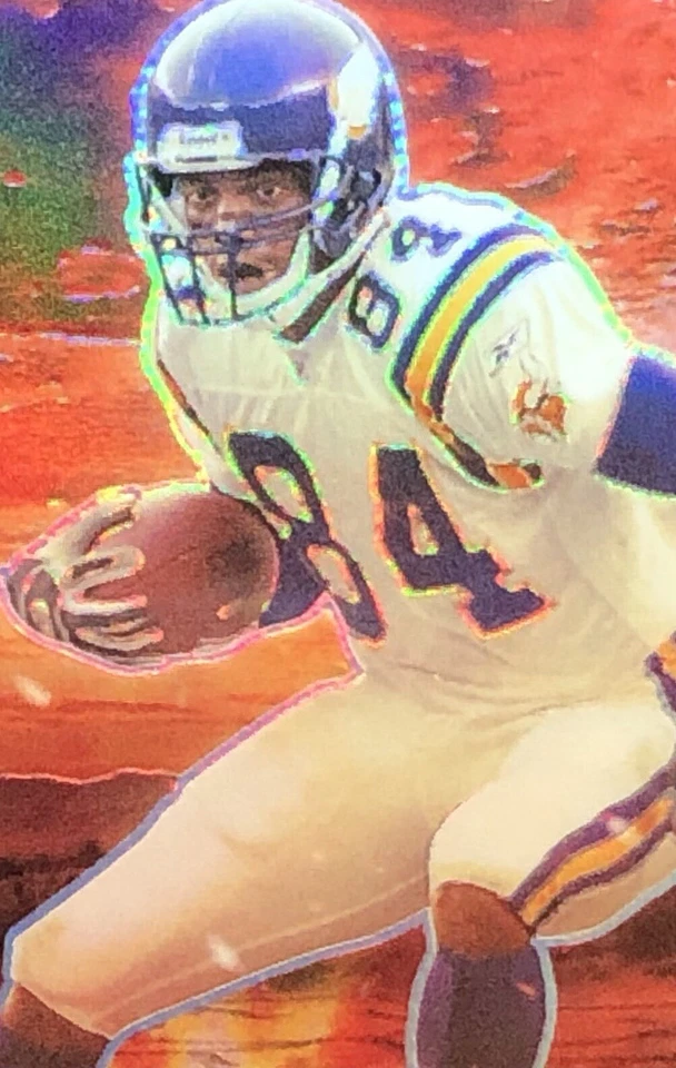 2021 Phoenix Randy Moss “EN FUEGO” PRIZM Die-Cut SSP CASE HIT No. EF-23 🔥🔥 - Image 4 of 4