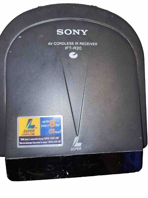 Sony IFT-R20 Black Super Laser Link Video Camera To TV AV Cordless IR ...