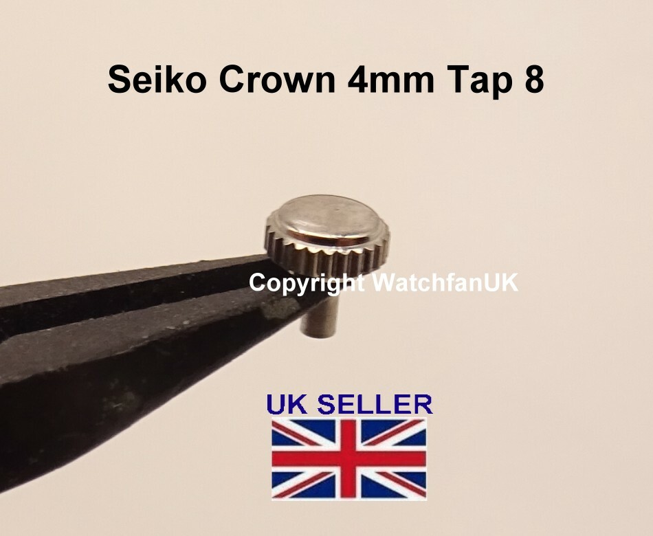 Watch Crown Fits Seiko 7N42-7131 7N42-7140 7N82-0620 V041-5211