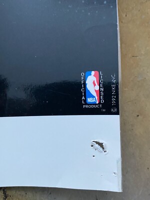 1992 NBA Michael Jordan ART OF THE DUNK Nike-LAMINATED- 21