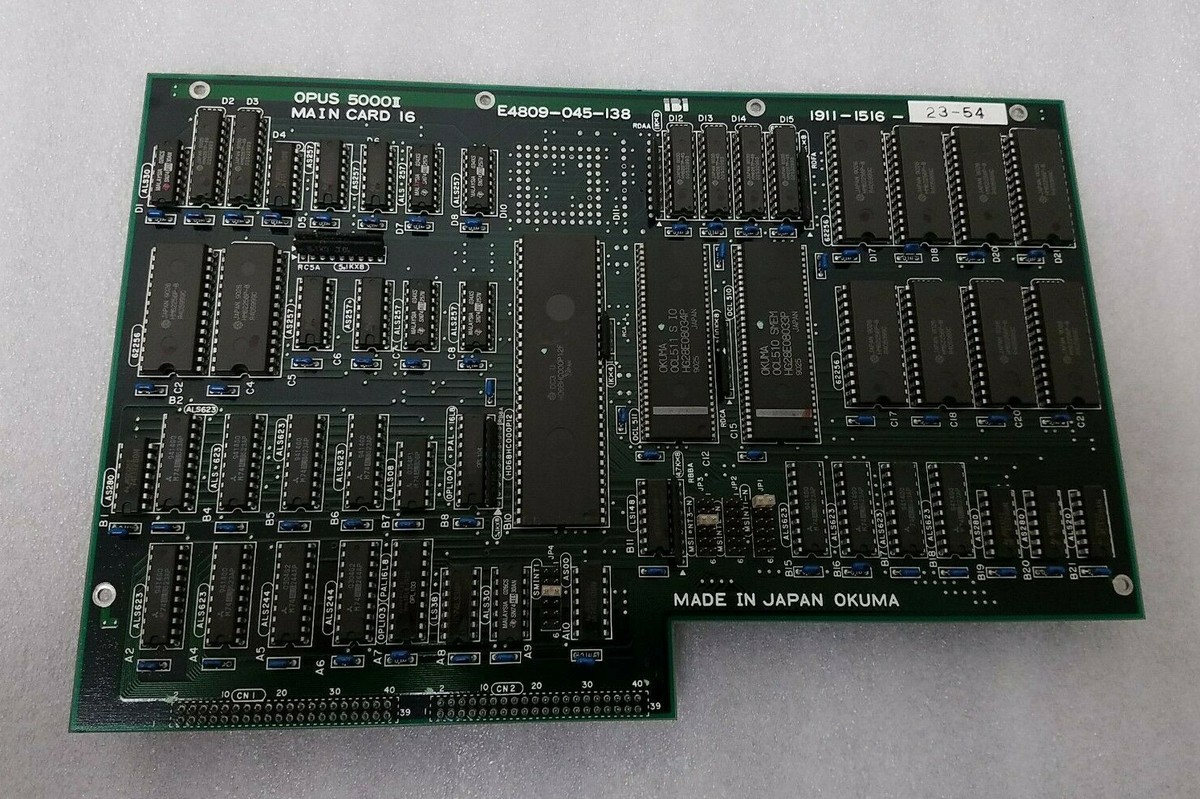 OKUMA MAIN CARD 16 E4809-045-138 OR A1911-1516 | eBay
