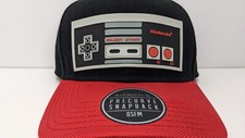 Nintendo NES Controller 2018 Retro Hat Snapback Cap Black/ Red - Brand New