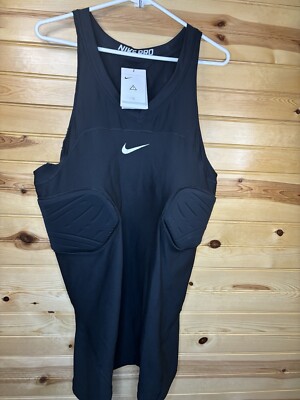 Nike Pro Hyperstrong Padded Basketball Compression Tank 746882-010 Size XXL