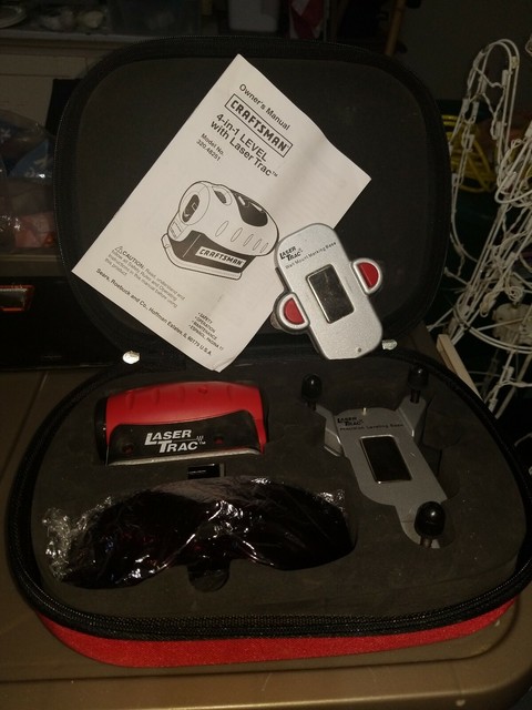 Craftsman 4 In 1 Level With Laser Track Complete Kit For Sale