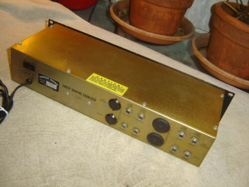 Furman SG-10, Stereo Parametric Sweep Graphic Equalizer, Eq, Vintage Rack - Picture 12 of 12