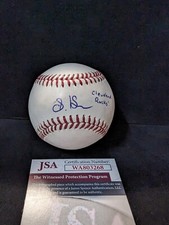 CLEVELAND GUARDIANS STEVEN KWAN AUTOGRAPHED SIGNED INSCRIBED BASEBALL JSA COA