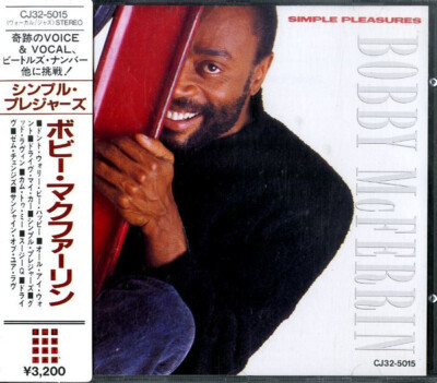 BOBBY MCFERRIN Simple Pleasures JAPAN CD CJ32-5015,E2-48059 1988 