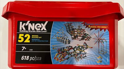 KNEX Model 52 Model Building Set - Rods, Connectors & Wheels