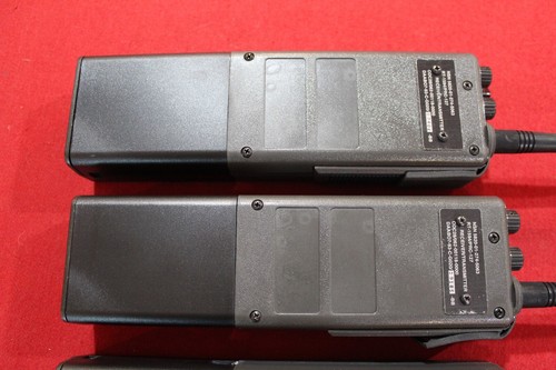 4 MILITARY SURPLUS PRC 127 RADIO RECEIVER TRANSMITTER WALKIE TALKIE ...