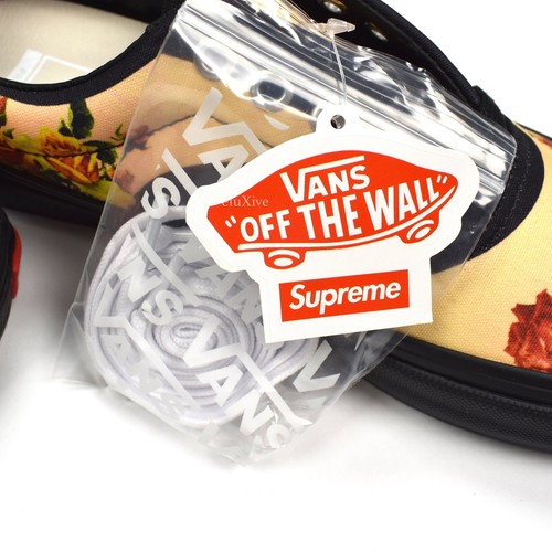 Supreme Jean Paul Gaultier JPG Vans Era Pro Men's Floral Sneakers 8.5 SS19 AUTH - 第 9/13 張圖片