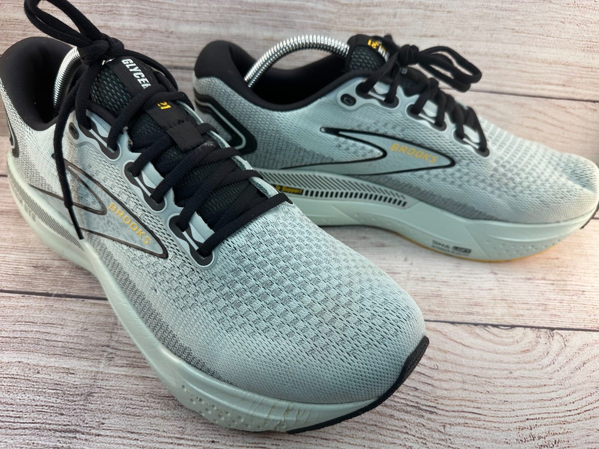 Brooks Glycerin GTS 21 Running Shoes Mens Size 12 Cloud/Black/Gold Low Top Brooks MEN main image 2