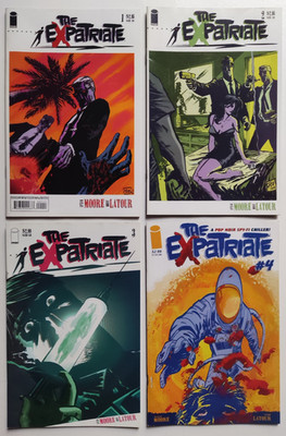 Image Comics  THE EXPATRIATE #1-4  Full Run  2005  Jason Moore / B. Clay Moore
