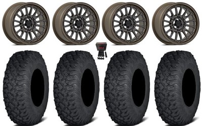 Valor V14 15'' Wheels Root Beer 35'' Coyote Tires UForce U10 Pro / U10 XL Pro