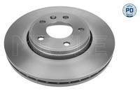 2X Bremsscheibe MEYLE-PD: Advanced Performance And Design. Meyle 615 521 0014/PD