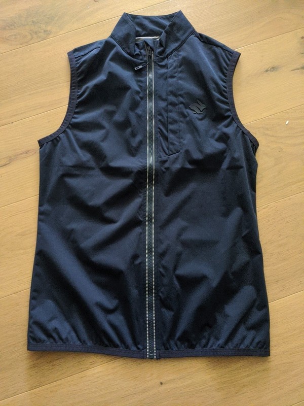 Run In Rabbit Women’s Navy Blue Vest Size XS Full Zip 