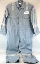 FR Flame Resistant Coveralls 2XL Gray CAT 2 ATPV 11 Utility Workwear Reflective