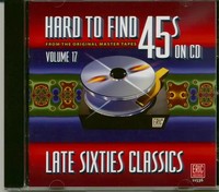 Hard To Find 45S On CD Volume 17: Late Sixties Classics | Various | Audio-Cd