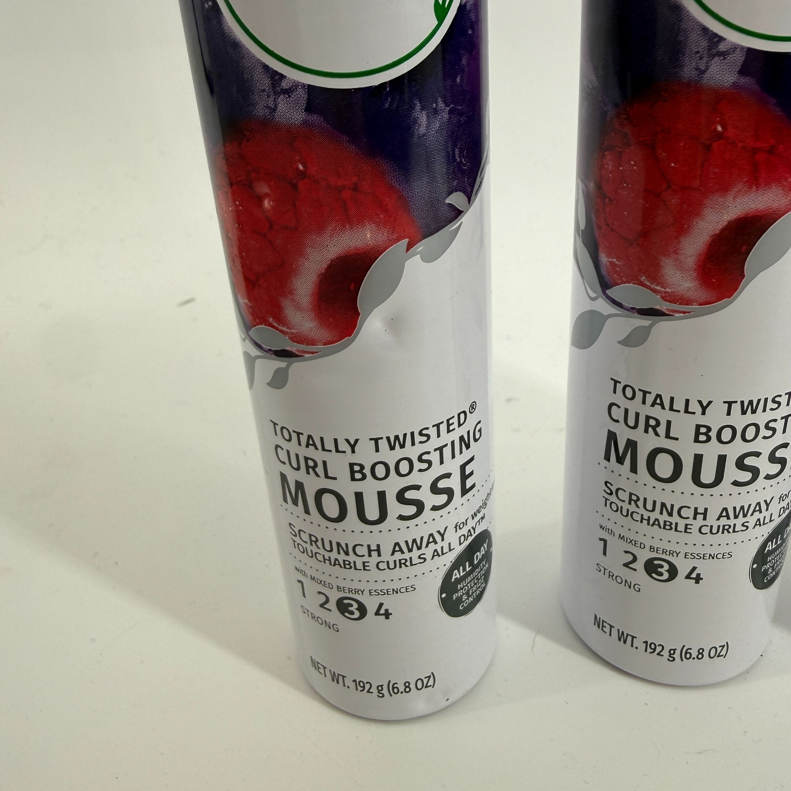 Herbal Essences 3 Bottles Totally Twisted Curl Boosting Mousse Scrunch Away