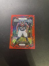 2023 Panini Prizm Football Will Anderson Jr. RC Rookie Red Sparkle #342