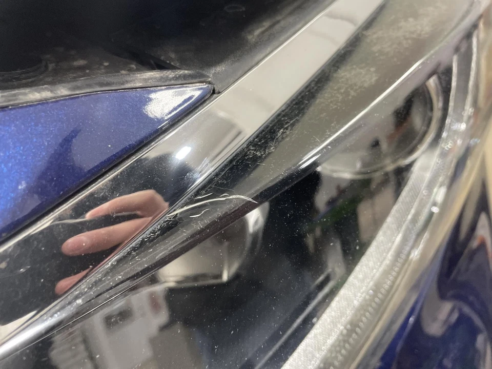 Conjunto de faros izquierdos usados se adapta a: Kia Optima 2018 construido en EE. UU. VIN 5 primer dígito halo Foto 2 de 4