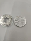 2 Silver Rounds 1 Oz Morgan Silver Round/1 Oz GSM Flag/Eagle Round
