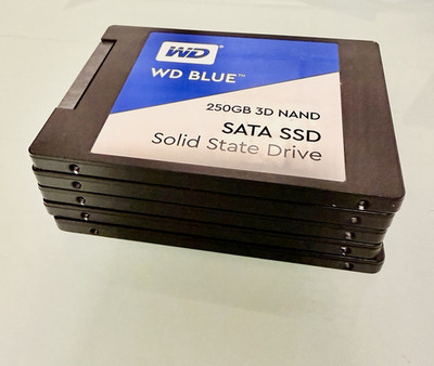 Western Digital WD Blue SA510 SATA 2.5'' Internal SSD Lot 250GB/500GB/1TB 7x lot