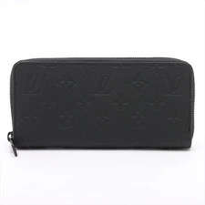 Louis Vuitton Taurillon zippy wallet horizontal M11721 Black Zip Round Wallet Th