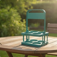 Biertr&auml;ger | Faltbar, klappbar, f&uuml;r Camping, Gartenparty