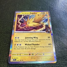Team Rocket’s Zapdos - 70/182 - Holo - Destined Rivals - Pokémon TCG - NM