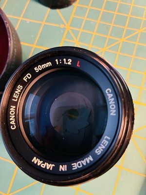 CANON   New F1, Model   50mm  1.2L LENS, CLEAN NO FUNGUS NO SCRATCHES