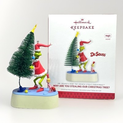 2013 Hallmark QXI2195 ''Why Are You Stealing Our Christmas Tree?'' Ornament