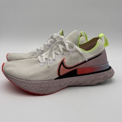 Nike Womens React Infinity Run FK CW5636-100 Beige Running Shoes Sneakers Sz 10
