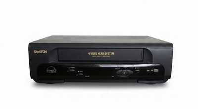 Samtron SV-C40 4 Head Hi-Fi Cassette Player VHS VCR VCR+ -Tested Works No Remote