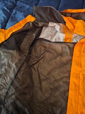Helly Hansen 3XL Orange Black 3-in-1 Hooded Heavyweight Jacket Men's Winter