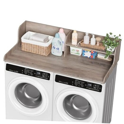 #ad #ad Washer Dryer Wood Countertop with Shelf Laundry Topper 27.5quot;*54quot;*11.8quot; Rural $173.83