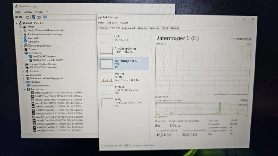 Captiva Gaming Notebook Laptop i57-957 - Bild 4 von 4