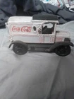 vintage cast iron coca cola truck