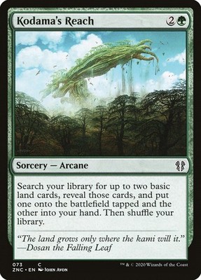 Kodama's Reach - NM MTG Commander: Zendikar Rising