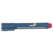 DETECTAMET, INC. 145-A06-P03-A07 Dry Erase Marker Set,Red,Capped,PK10 52HV24