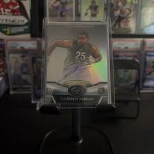 2011 Topps Platinum Cameron Jordan Autograph Refractor /1550 Saints Rookie RC